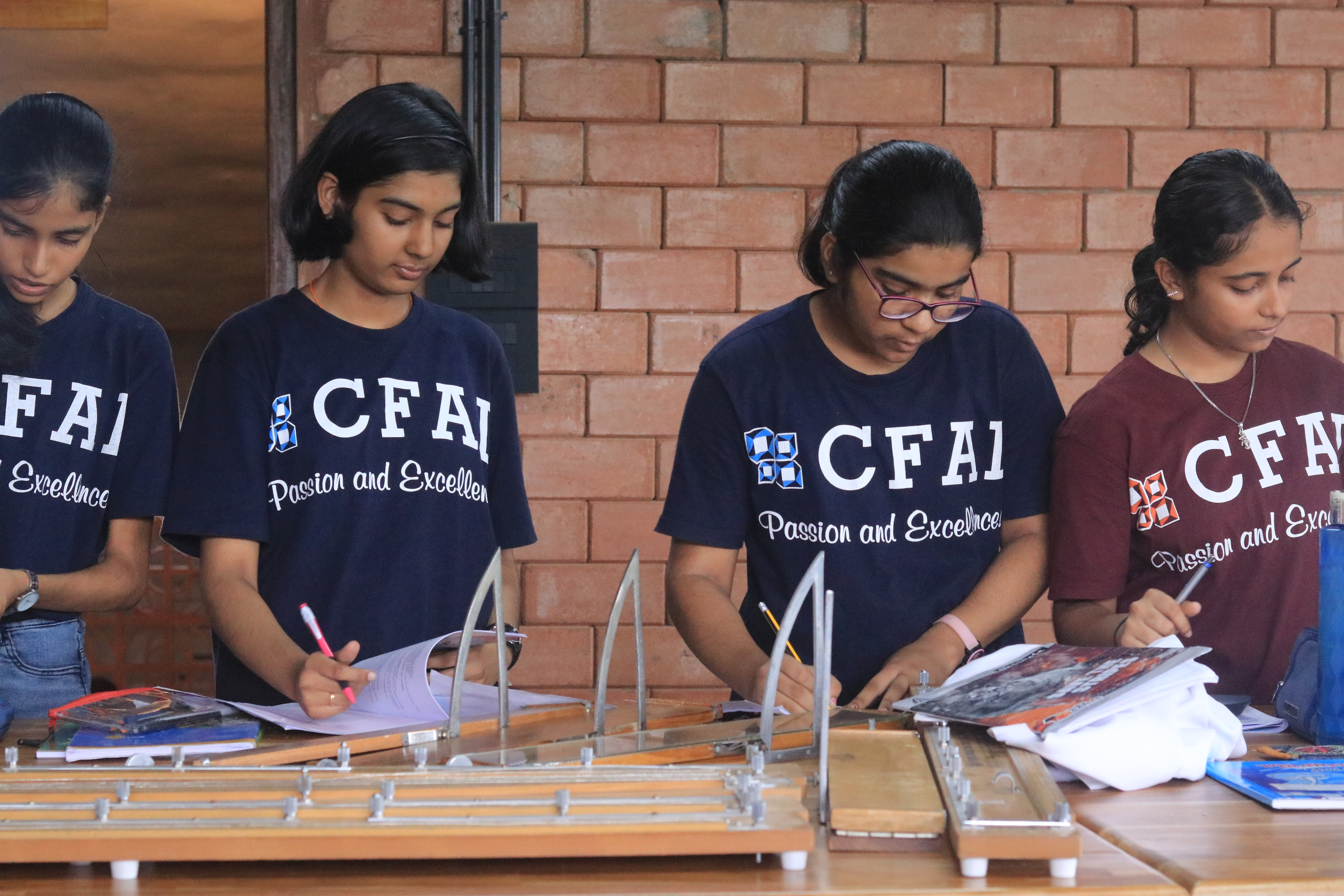 Students in discussion