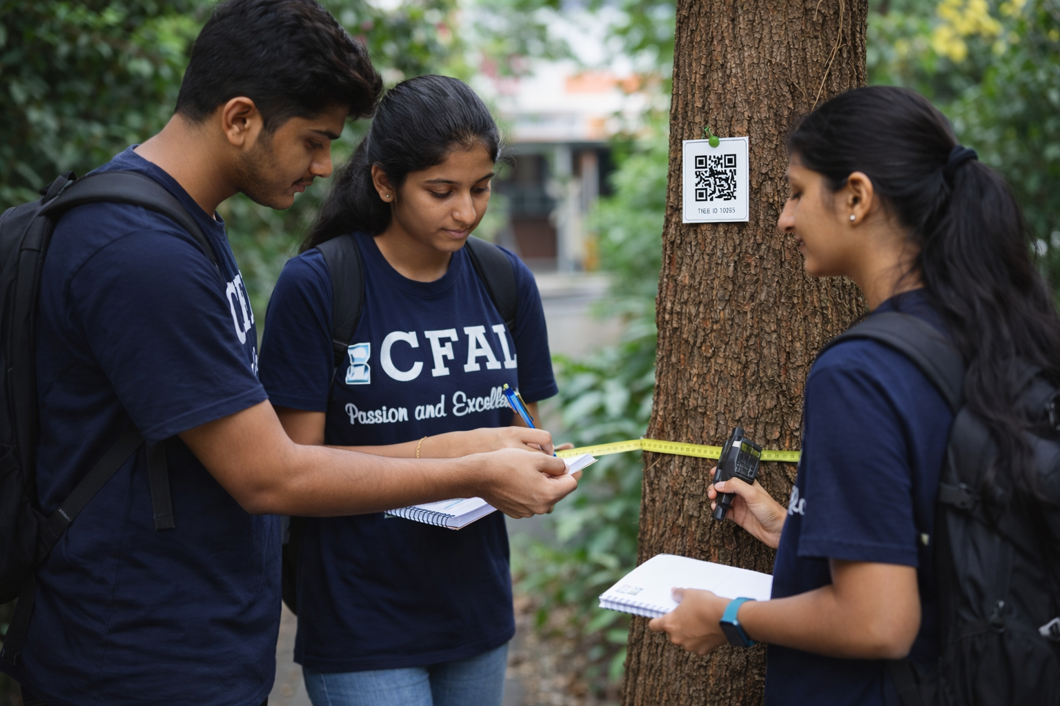 Fieldwork in progress